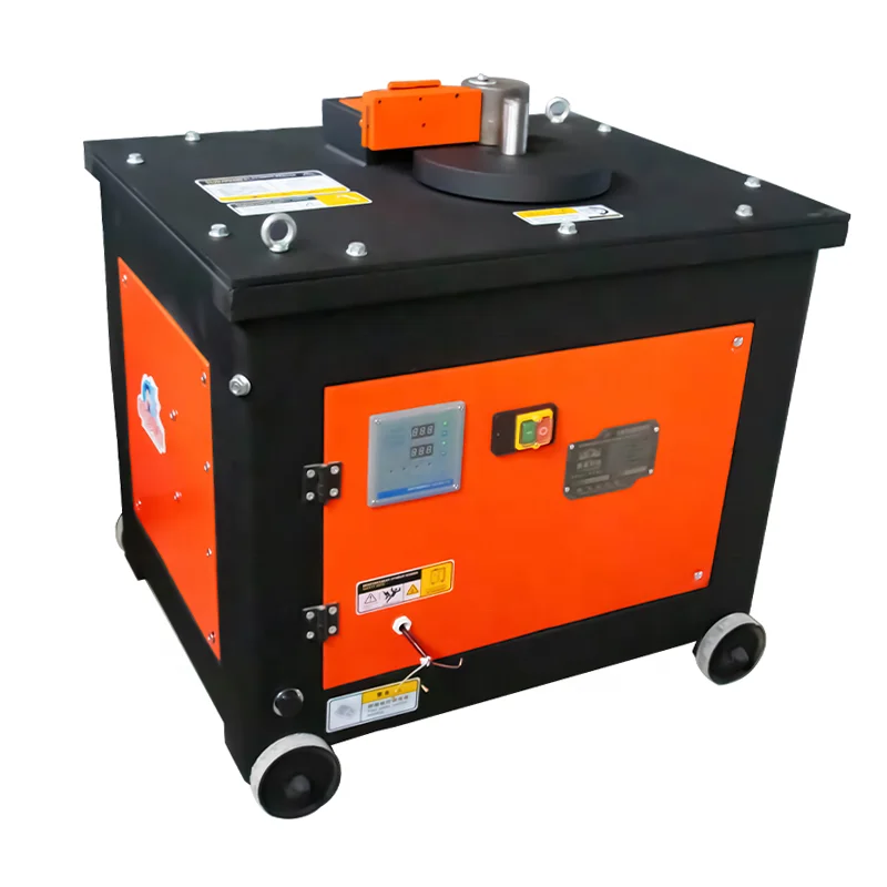 Manual Control 220V Single Phase Wrought Steel Bar Bender Spiral Iron Rod Bending Machine