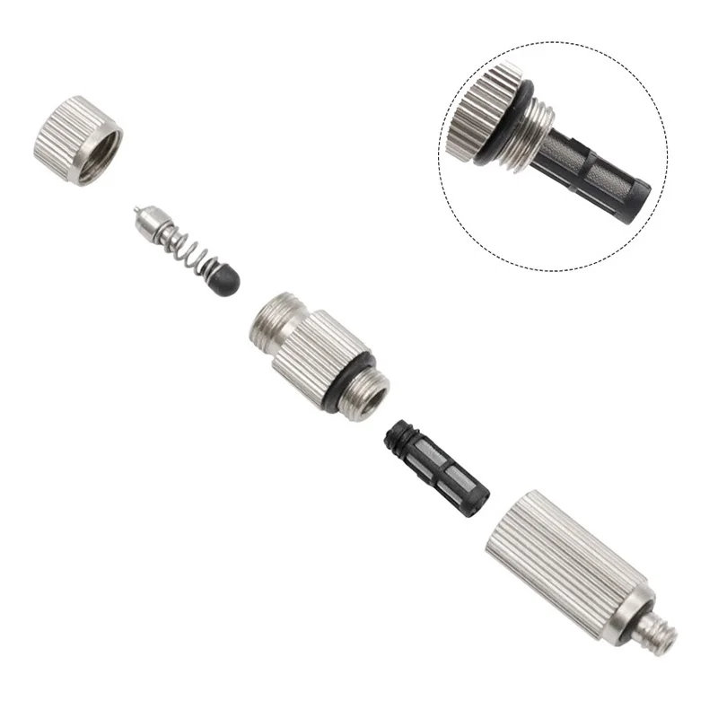 Thread High Pressure Agricultural Atomizing Nozzle Fruit Tree Spray Gun Sprinkler Garden with filter Irrigation Sprayer