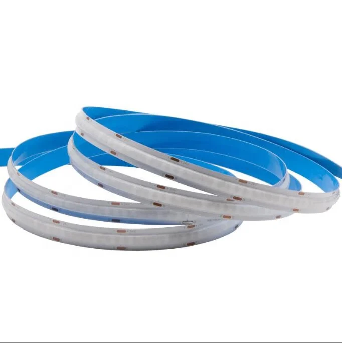 High Brightness Density No Spot No Shadow COB RGB LED Strip Light Dimmable Cuttable DC12V Dram Color Flexible RGB LED Strip