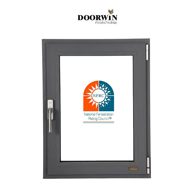 
USA Double Glazed Window with Glass Shutters That Open Out 900 X 900 Sydney Tilt And Turn Grills Casement Modern Windows 