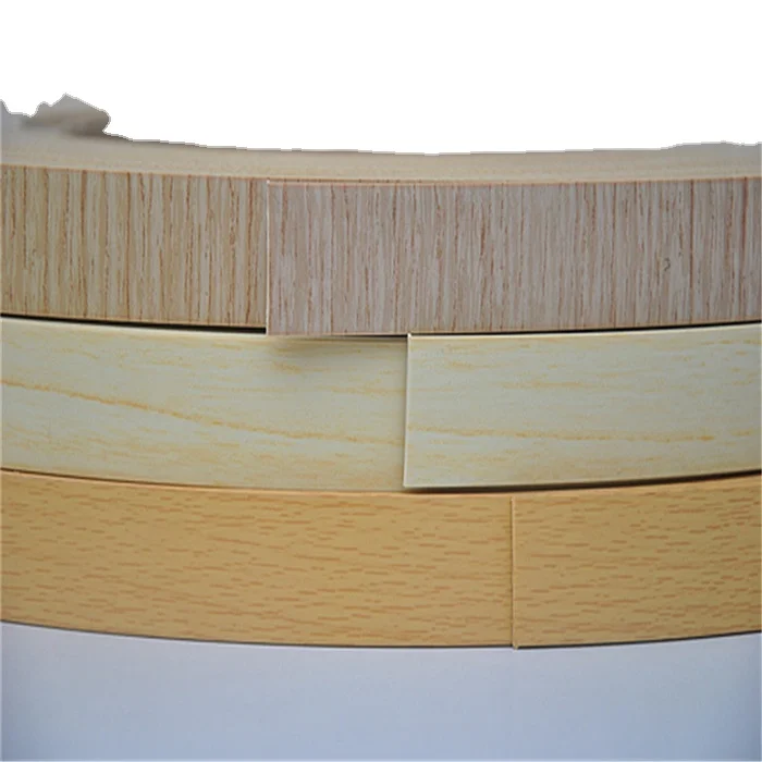 Manufacture Furniture accessories  kitchen cabinet 3mm plastic pvc edge band furniture strips
