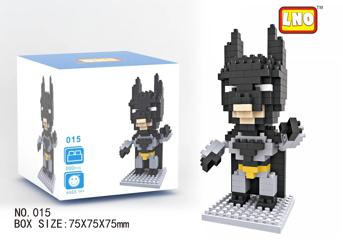 2024 New Arrivals Toys Plastic Mini Building Block Collection Marval Super Heroes Action Figures MOC Bricks 7.5cm Nano Figure