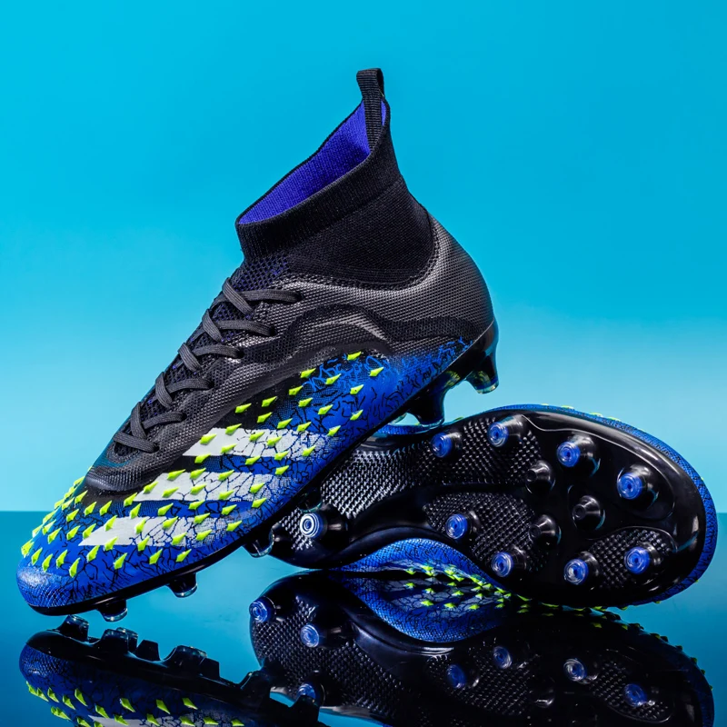 2024 Men AG/TF Turf Indoor Soccer Shoes Cleats Original Superfly Futsal Football Boots Sneakers Men Chaussure De Foot