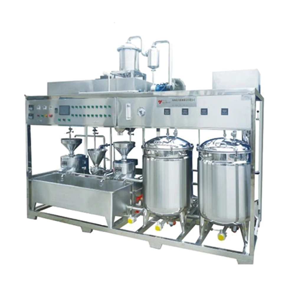 500 liter per hour soymilk machine almond milk machine soybean processing machinery