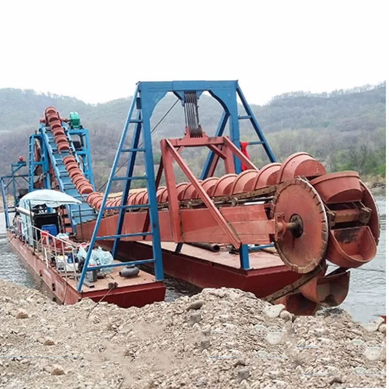 
ISO9001 Gold Dredging Boat Mini Gold Dredger/Gold Dredge sale 