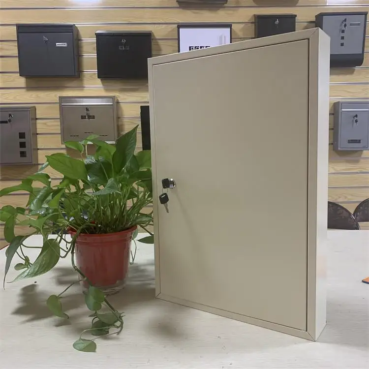 Новый дизайн главный Сейф для ключей 300k коробка с замком и ключом стальной порошковым покрытием Сейф для ключей