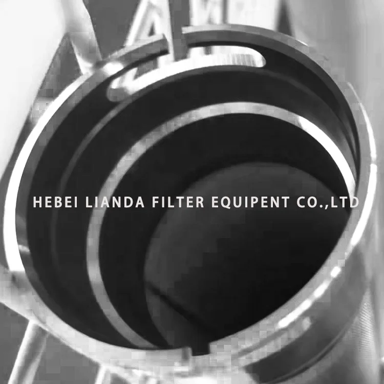 Stainless Steel Filter Tube Spunlaced Nonwoven Filter Element 5-layer Sintered Mesh Filter Tube