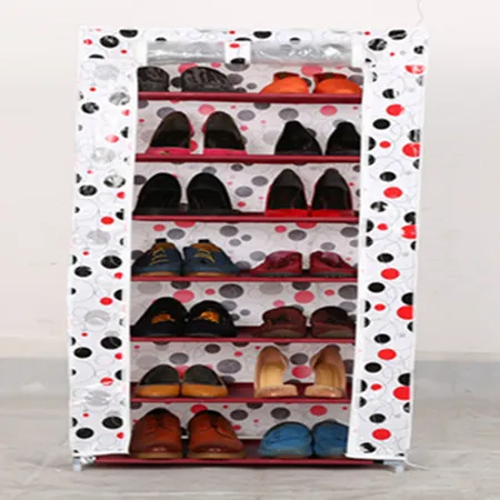 
2020 factory sell best selling wholesale 7 layer shoe rack cabinet folding waterproof Shoe rack 