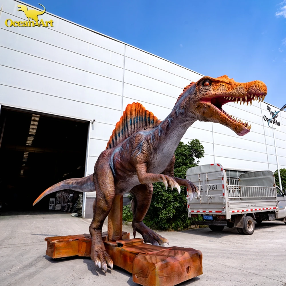 Most Popular Animatronic Dinosaur Outdoor Playground Equipment Waterproof Life like Dinosaur Model For Park