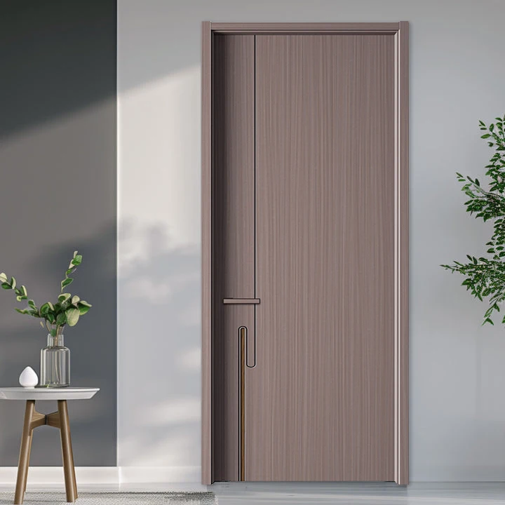 Modern Wooden Door Custom Bedroom Single Solid Wood Doors Wooden Internal Doors