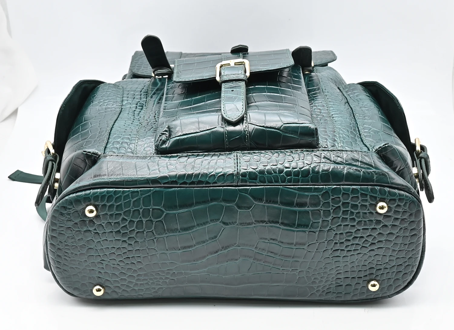 Luxury Designer College School Backpacks Crocodile Vegan Leather Travel Business Notebook Bag Laptop Backpack