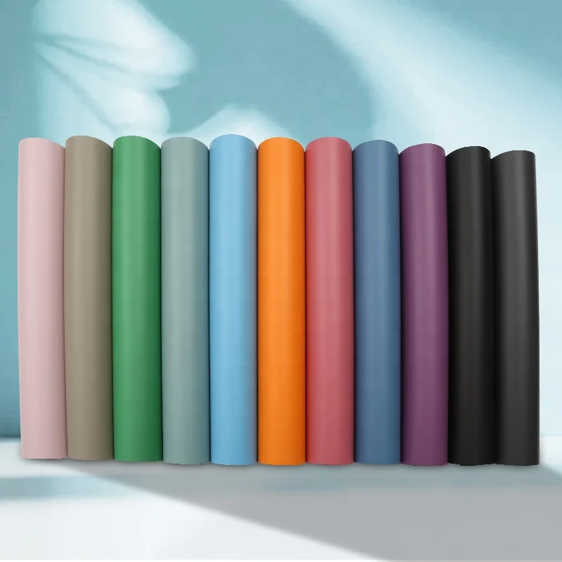 SANFAN High Quality 4.5mm PU Yoga Mat PU Non-slip Gymnastics Mat Premium PU Natural Rubber Matt