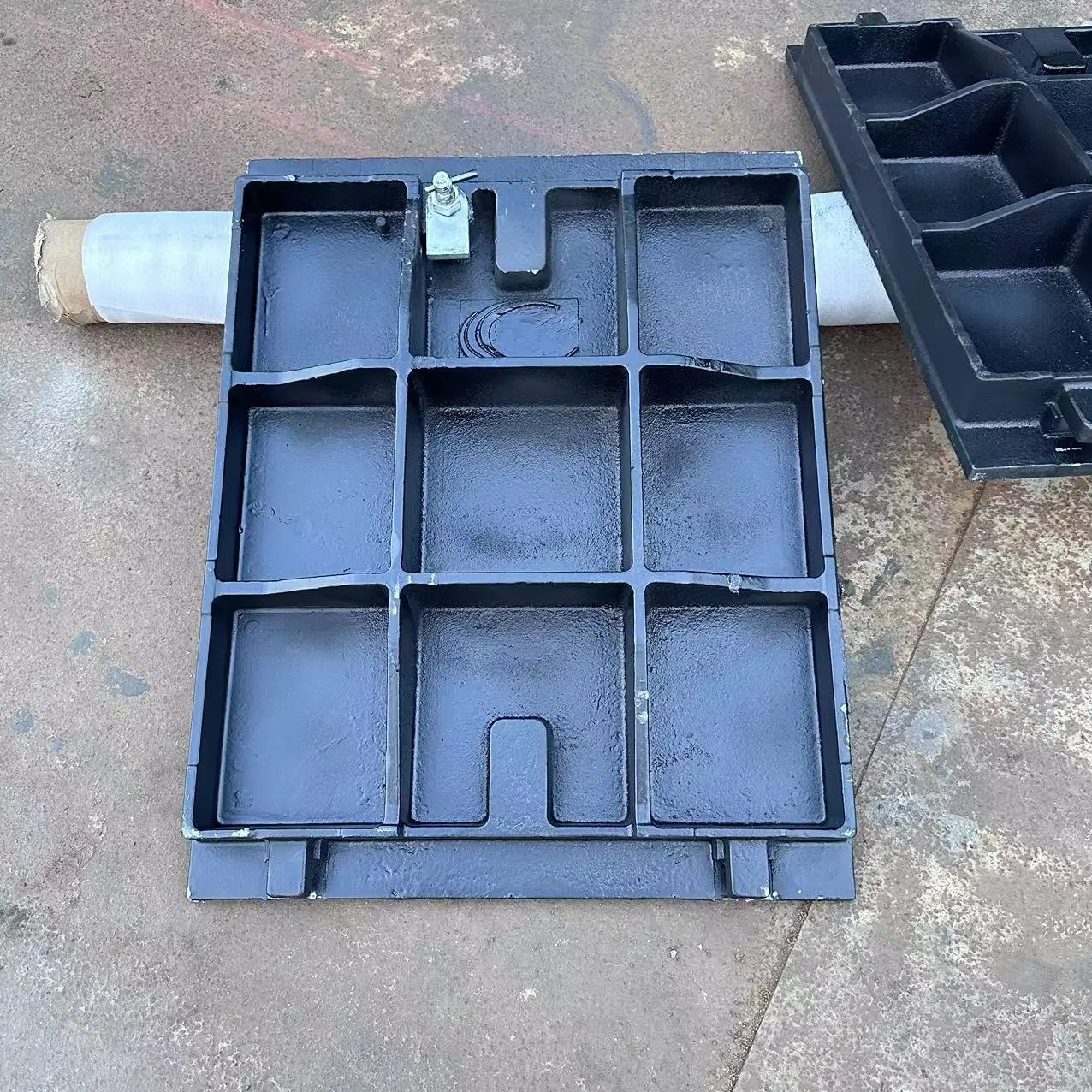 Marine manhole hatch cover Square septic tank manhole cover d400en124 manhole cover