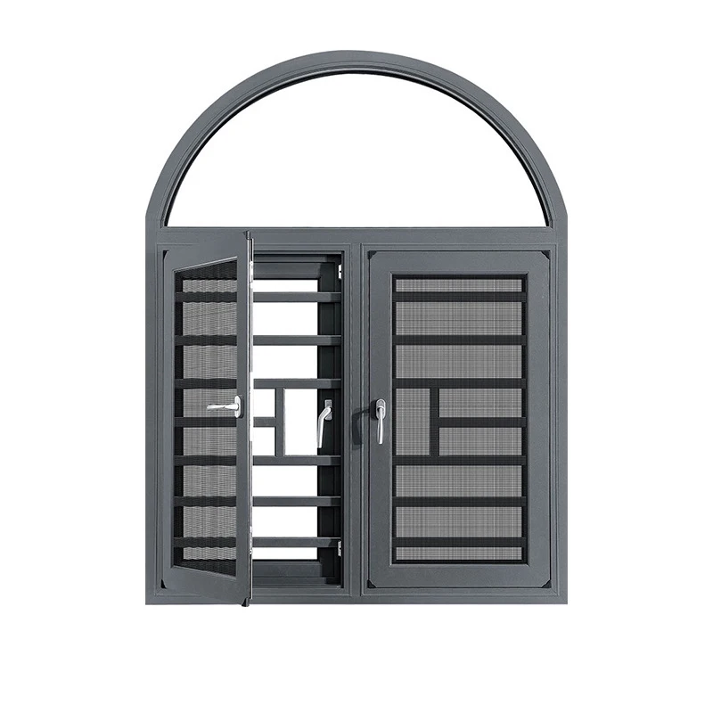 Maximize natural light and air flow with our high-performance aluminum casement windows, designed for easy operation