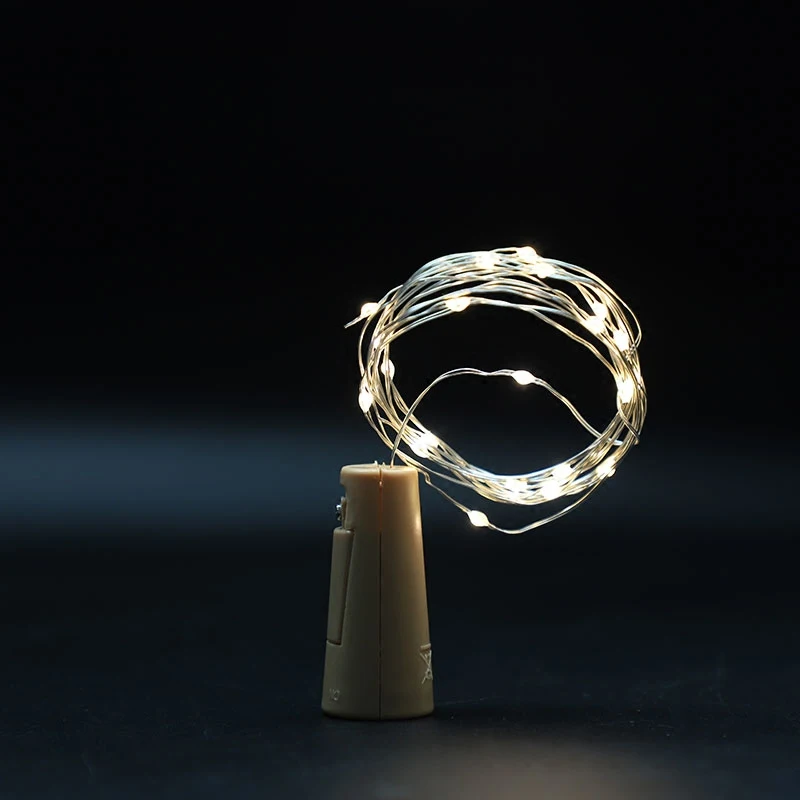 Manufacturer Supplier rgb led cork lights multi-color light wine bottle For Custom