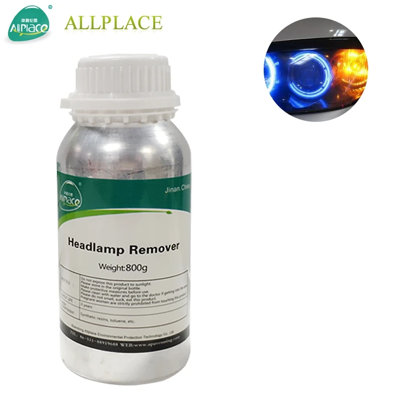 Профессиональная автомобильная фара голубое пальто фара реставрация химический от Allplace