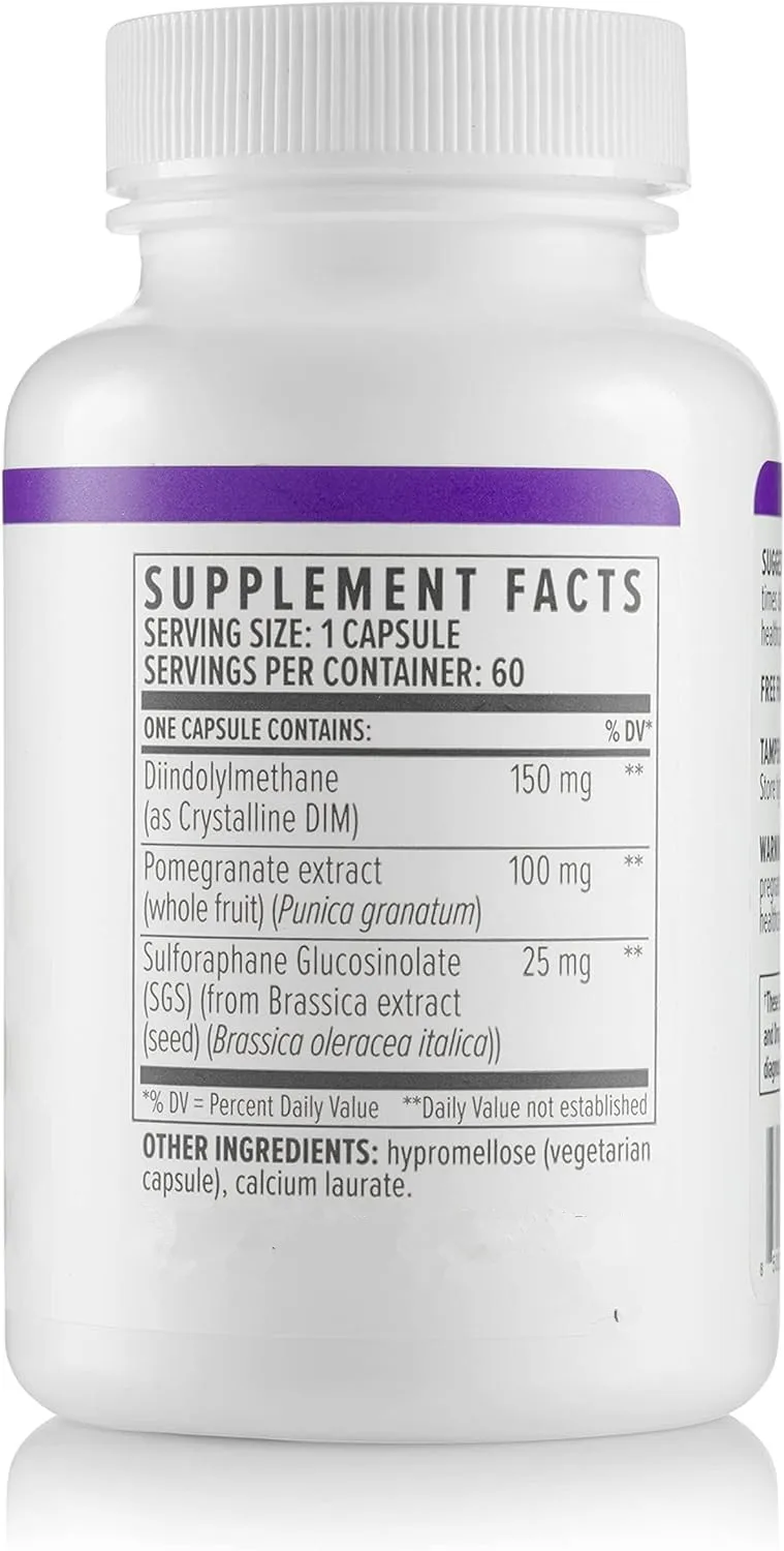 OEM DIM Diindolylmethane Hormone Pomegranate extract Capsules