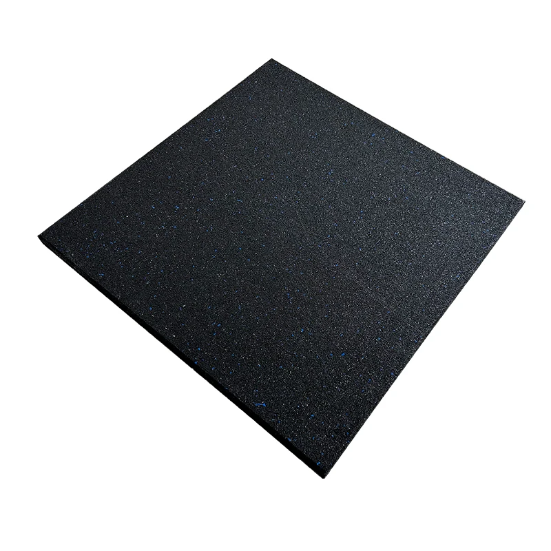 Черный + синий EPDM Резиновый напольный коврик 1 м * Противоскользящий пол