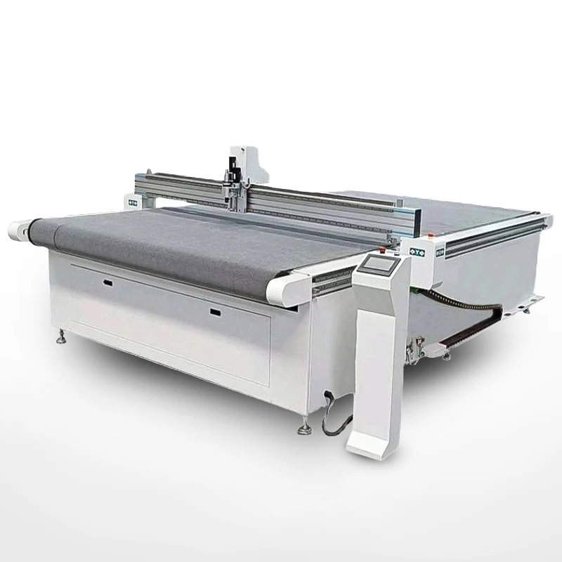 1625 Digital Rubber Gasket Material Cnc Oscillatory Knife Cutting Machine