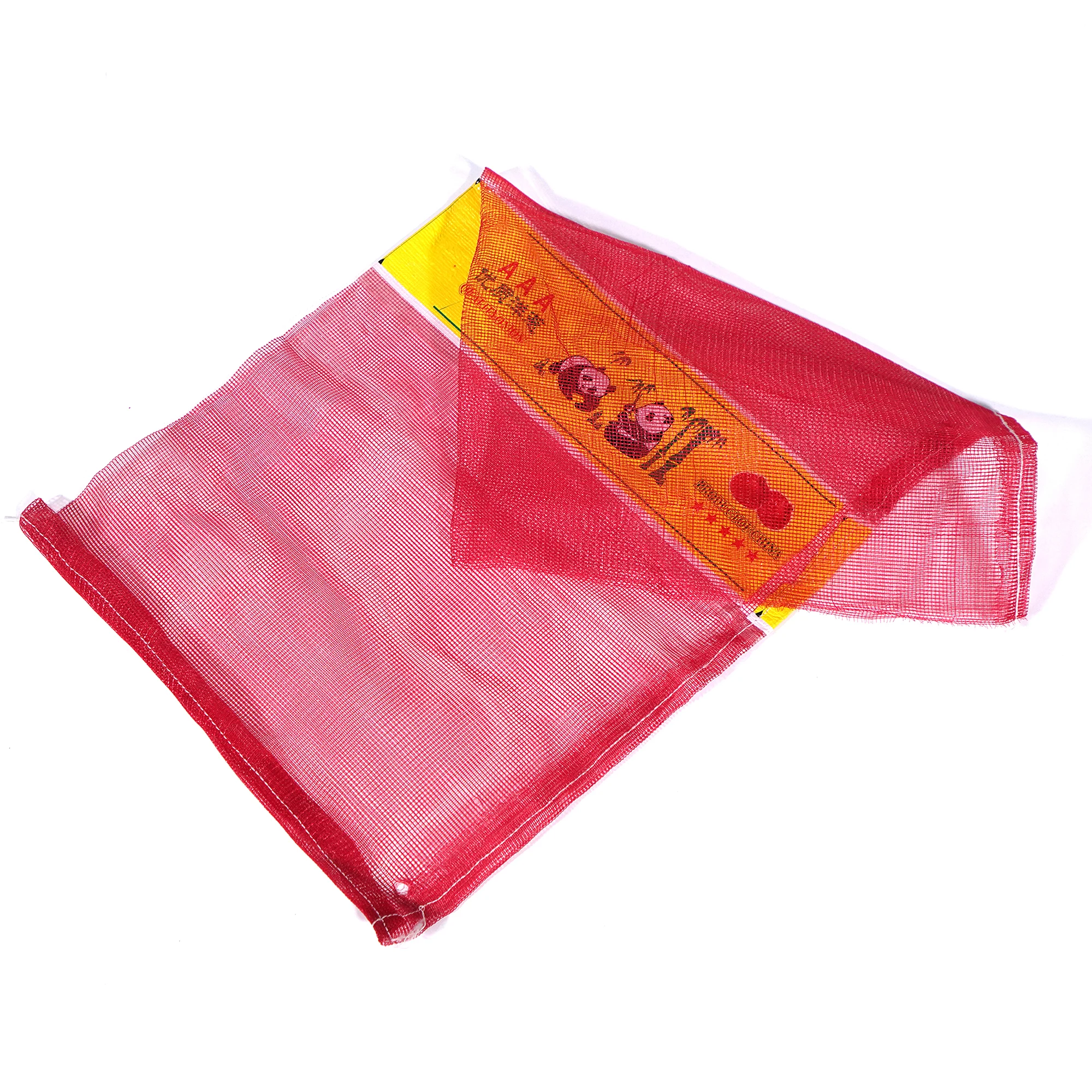 Red vegetables Mesh Bag for onion/potatoes