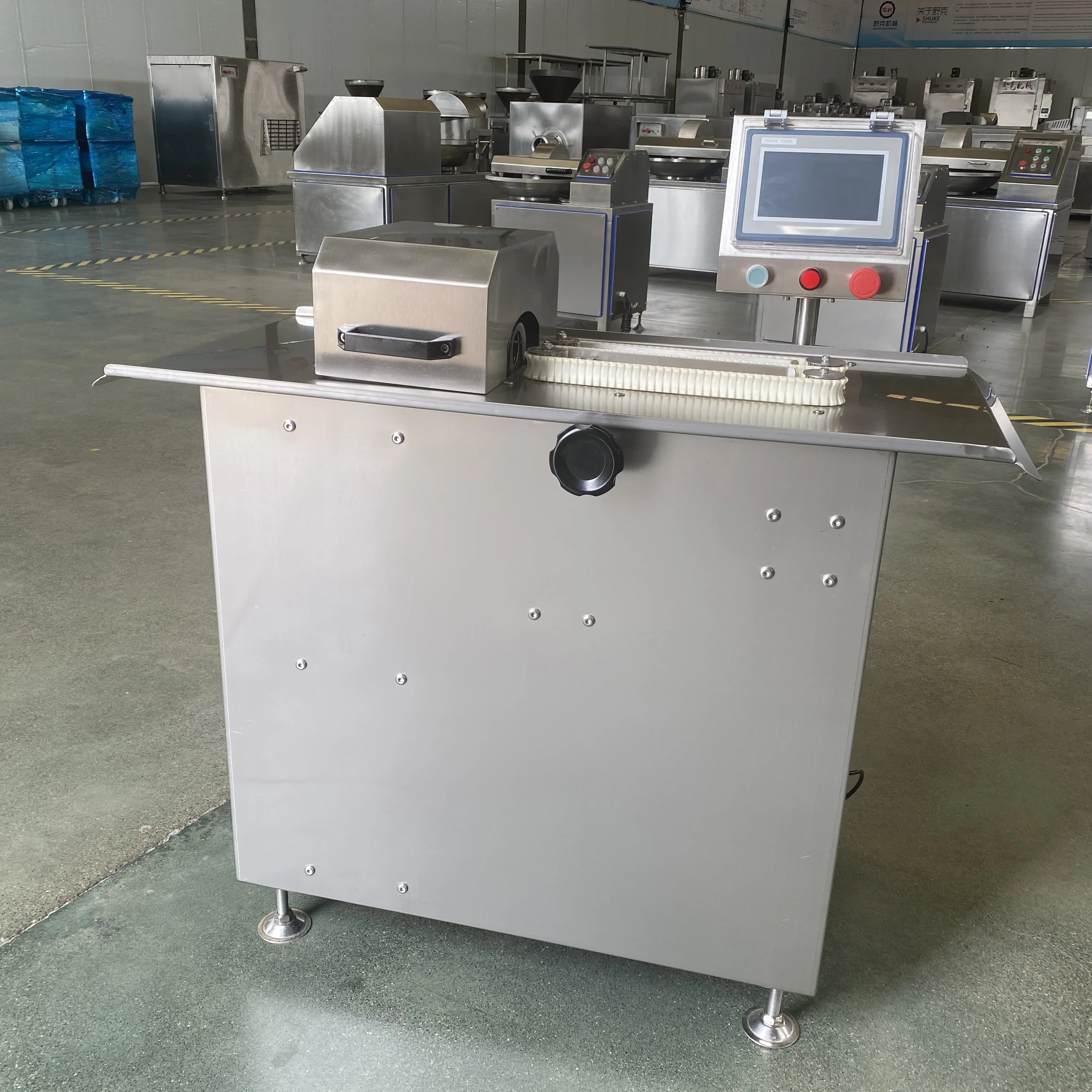 Industrial Chorizo Cervelas De Lyon Clipper Double Single Twist Clipping Sausage Tying Machine