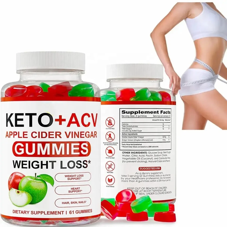 OEM Кето яблочный уксус добавка acv gummy для здорового питания Keto gummies