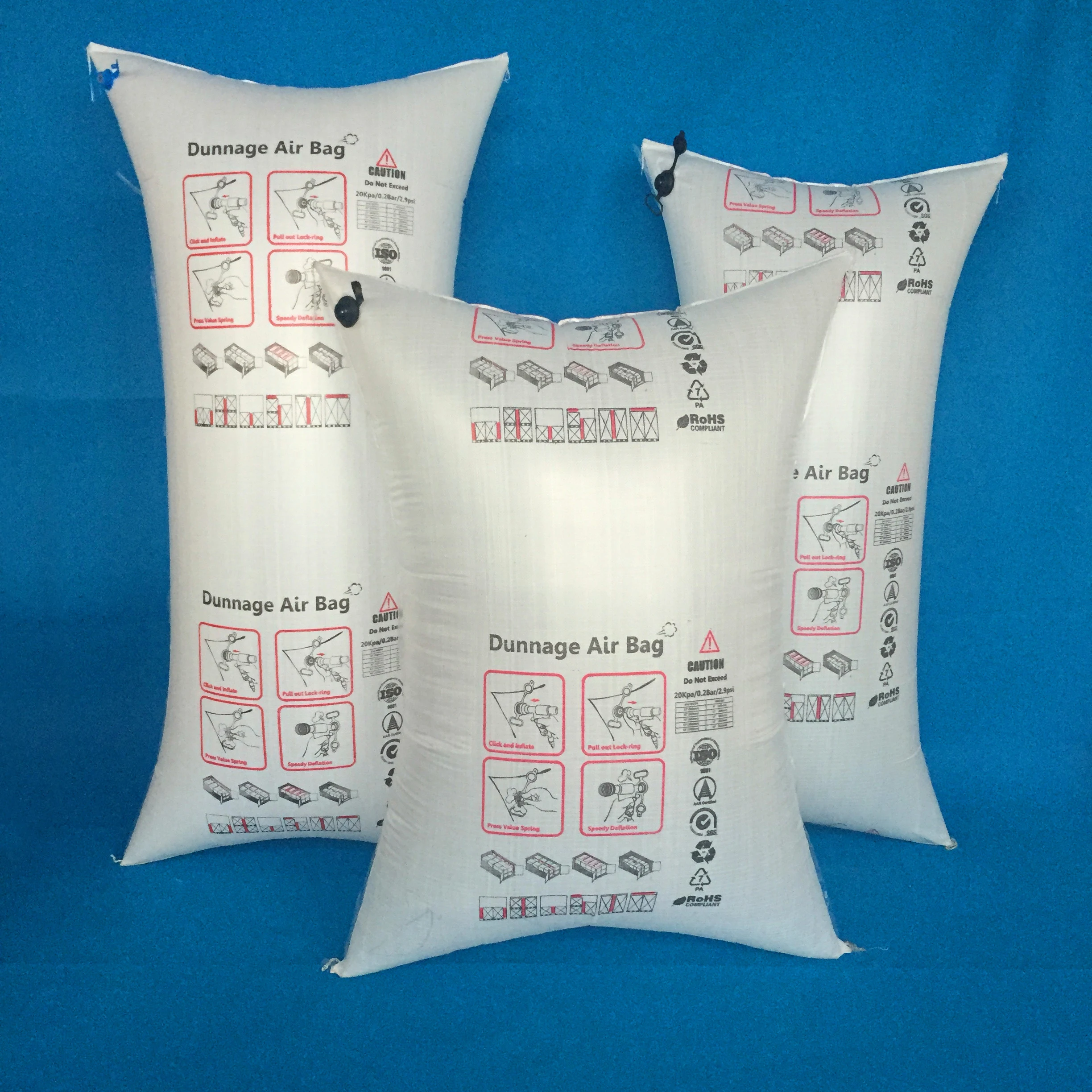 Dreammao China Factory 90*120CM PP Woven Dunnage Bags Air Bags for Cargo Care Safe