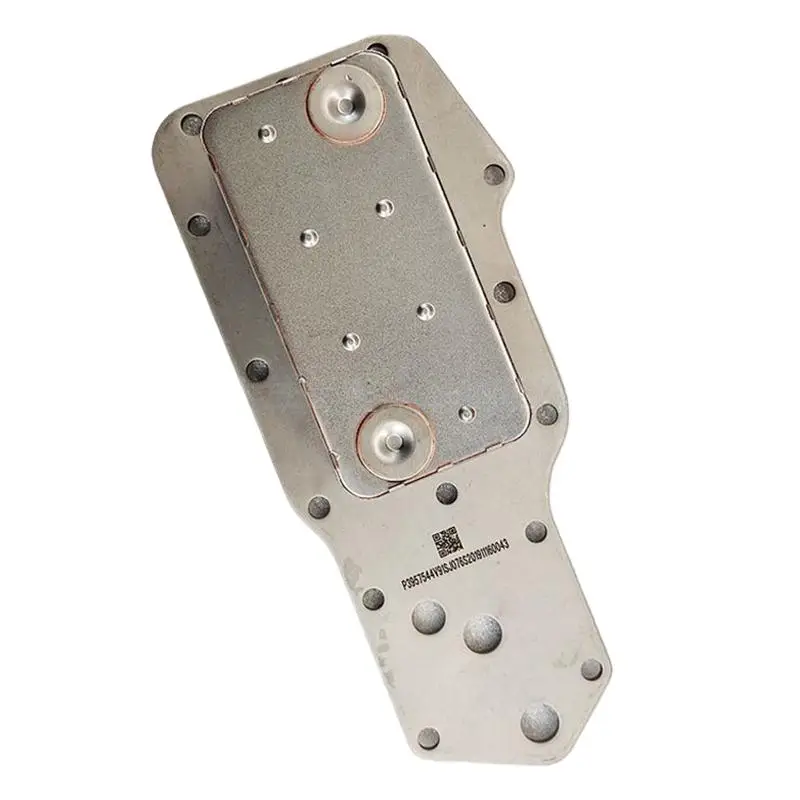 Engine Oil Cooler for Cummins Diesel Engines, Compatible with Dongfeng Construction Machinery, Part No. 3918293