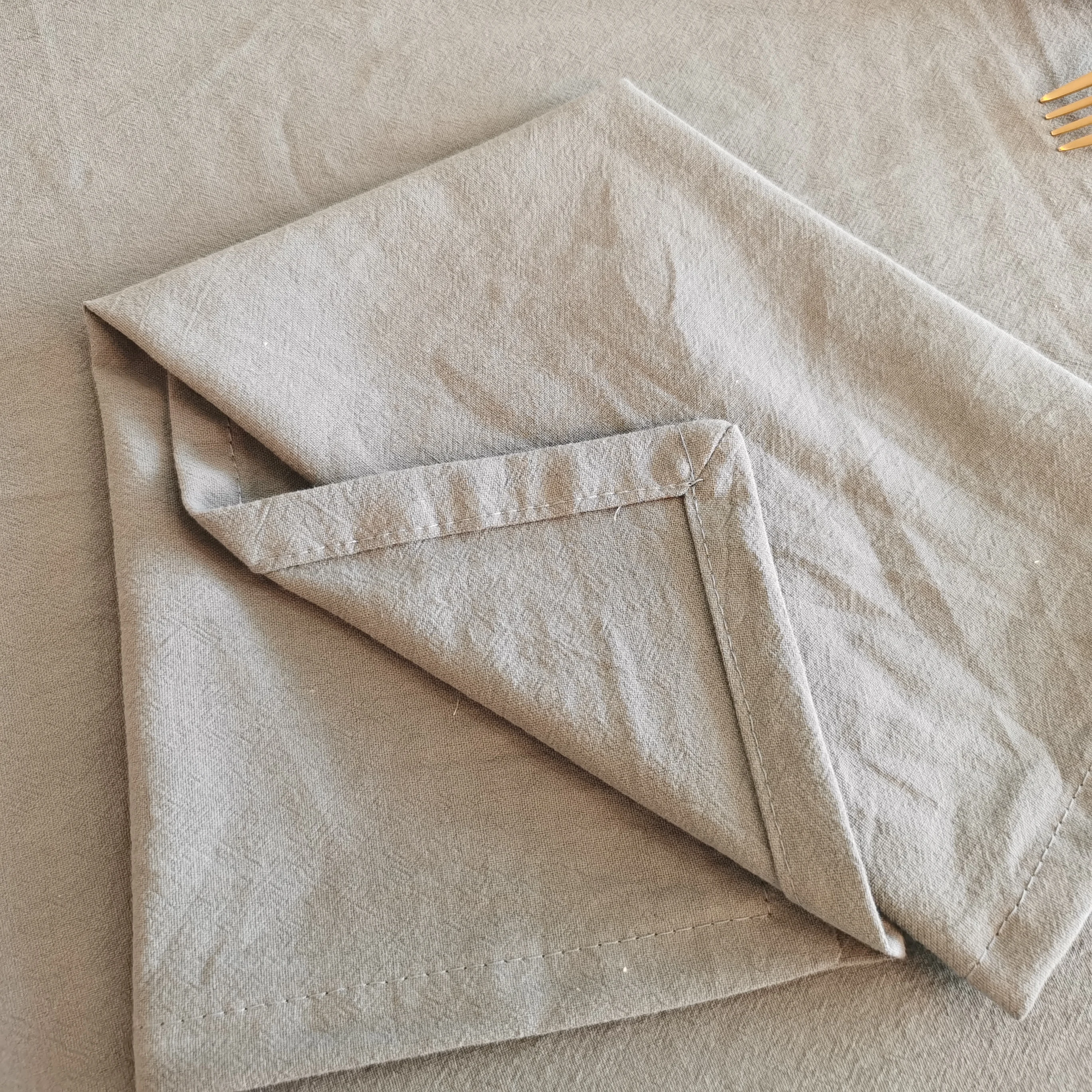 100 linen fabric table napkin dinner napkin placemat for home decor