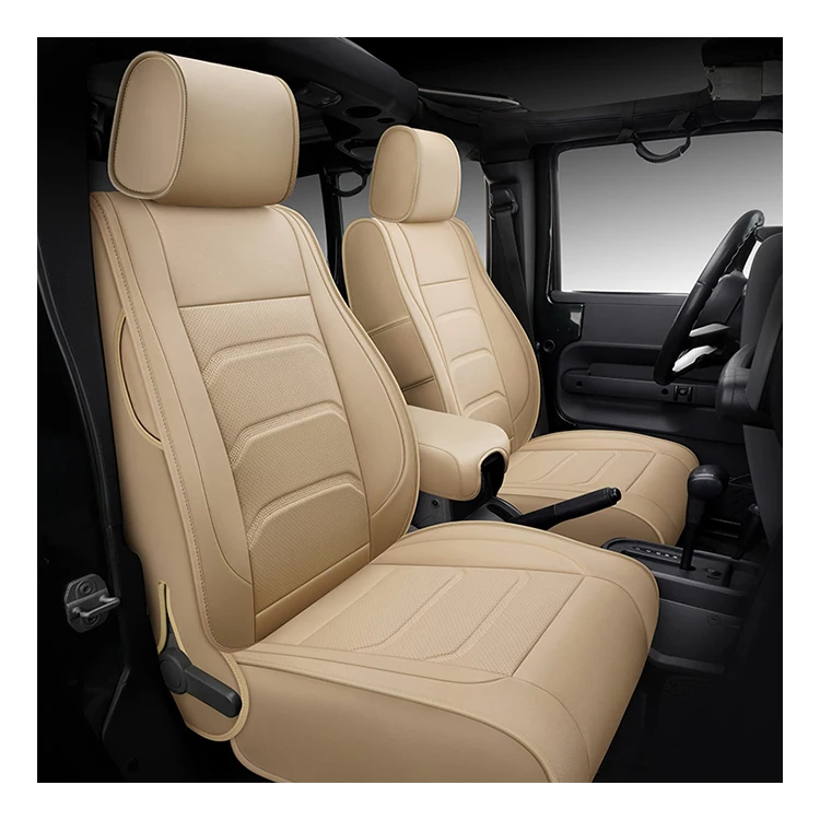 Waterproof Vehicle Cushion Cover High Quality Original Full Set Custom Car Seat Covers for 2011-2012 Jeep Wrangler JK/JL 2-Door