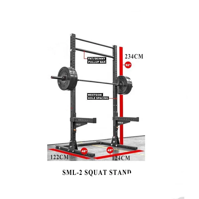 
Adjustable Heavy Duty Power Rack Dip Stands Bars Station Weightlifting Rack Curl Weight Squat Stand 