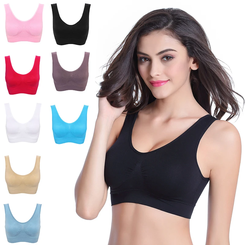High Quality Seamless sleep Bra Ladies Plus Size bra without pads Top Women Sports Seamless Bra