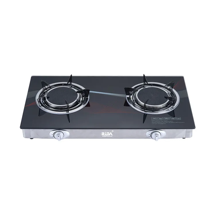 Электрическая инфракрасная горелка с двойным пистолетом из закаленного стекла, 7 мм