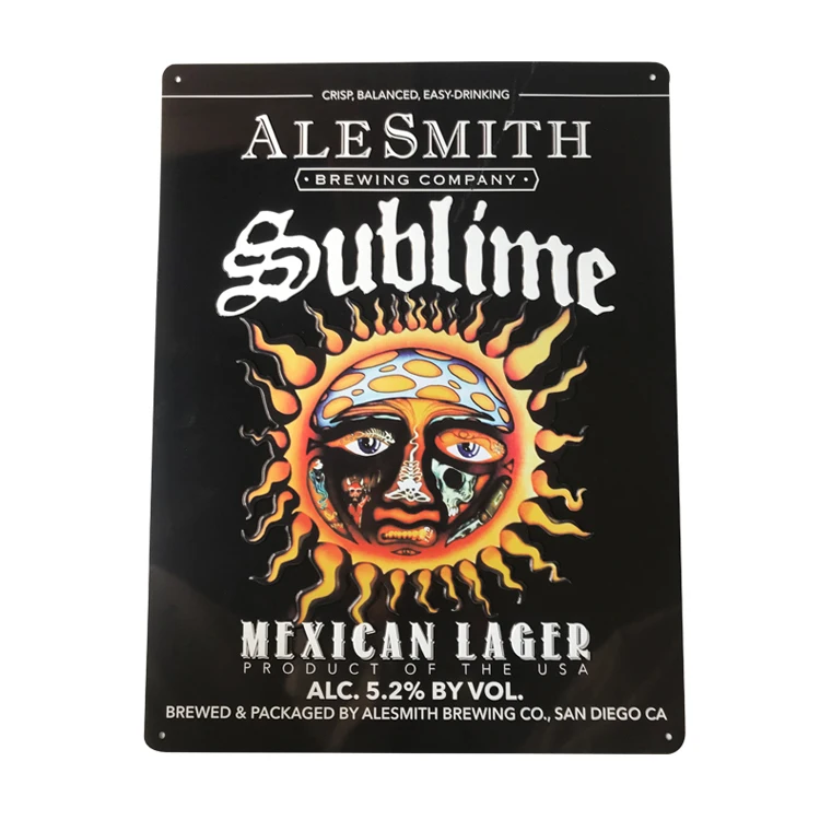 Your own design custom metal sign wall decor warning sign, door sign