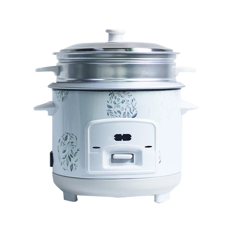 Цилиндрическая электрическая мини-рисоварка с нагревательным элементом