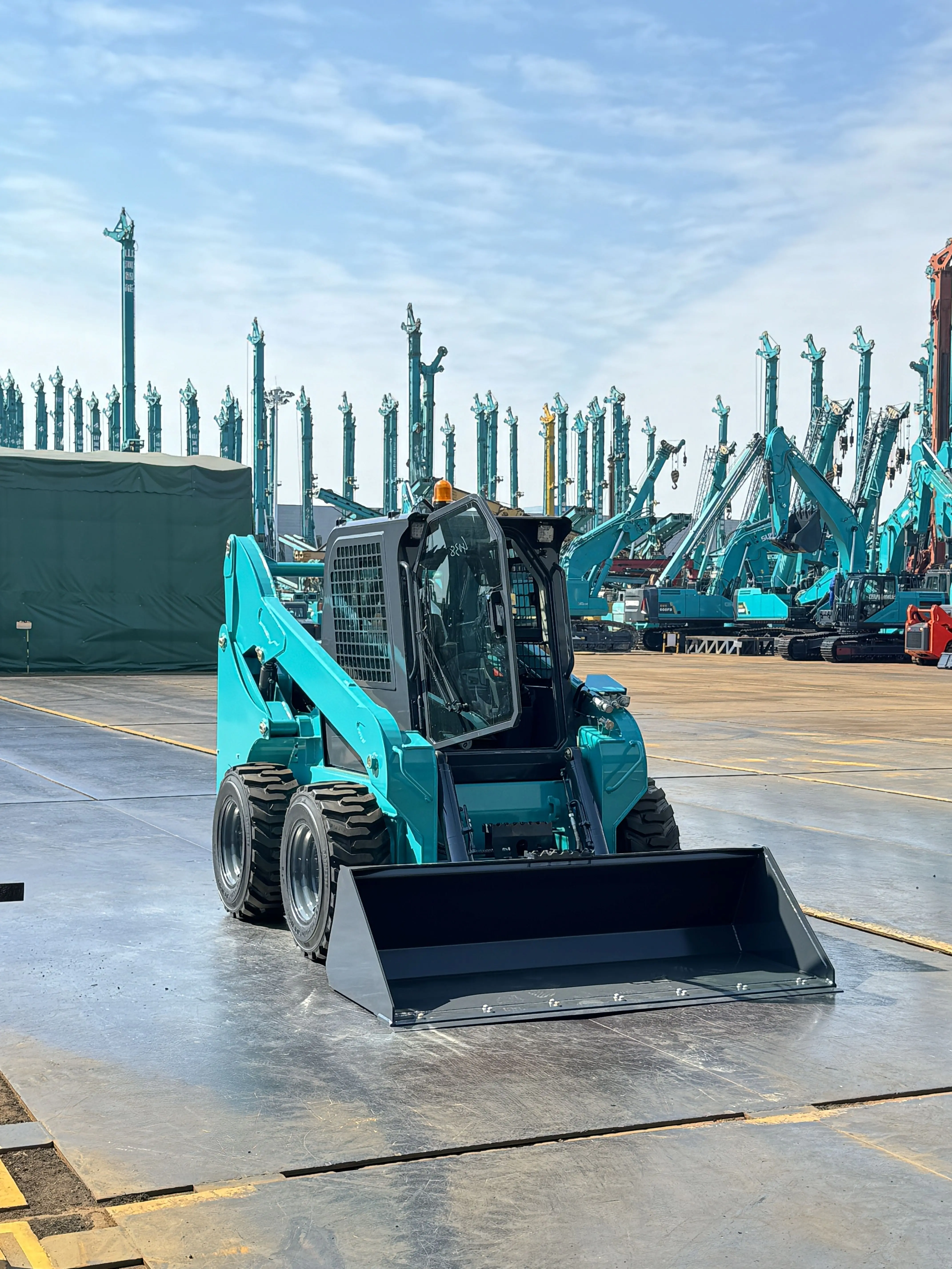 Китайский известный бренд колесный погрузчик Swl2820 с ведром 0 4 м3