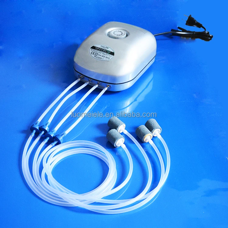 HAILEA ACO-9601/9602/9610 Oxygen Pump Ultra-Quiet Aerator Adjustable Small Aquarium Air Pump Household Fish Tank