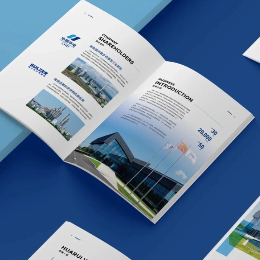 Wholesale Color Design Offset Saddle Stitch Bind Booklet Brochure Catalogue Print Service