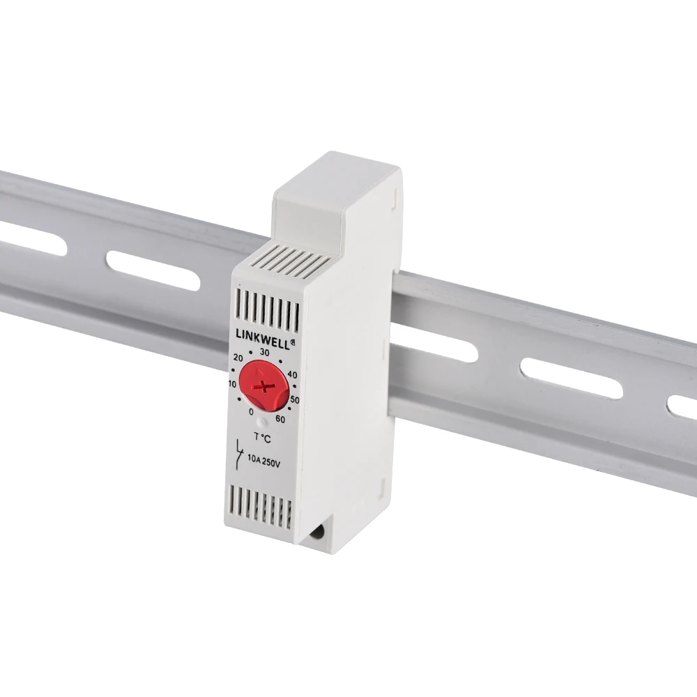 CE Approved KTS011 Bimetallic Thermostat 250V 10A Bimetallic Heating Thermostat Normally Open Bimetallic Thermostat