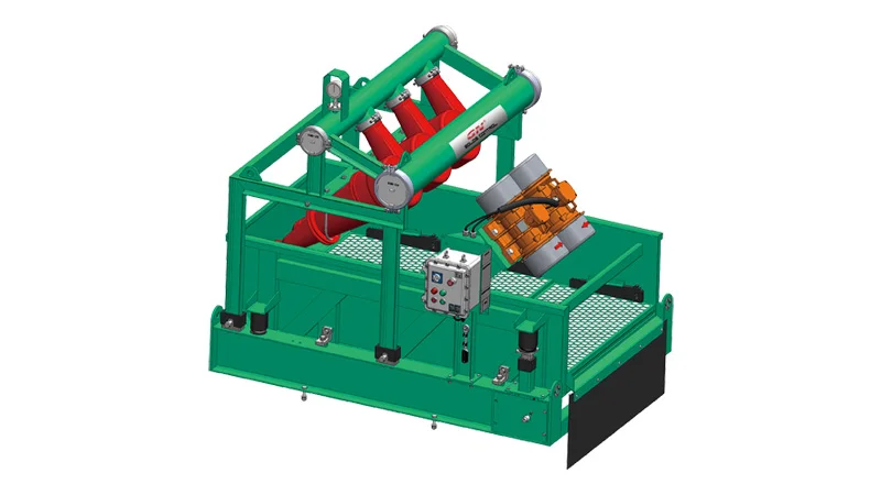 JZQJ 300*2 Double Hydrocyclone Desander   for oilfield control system