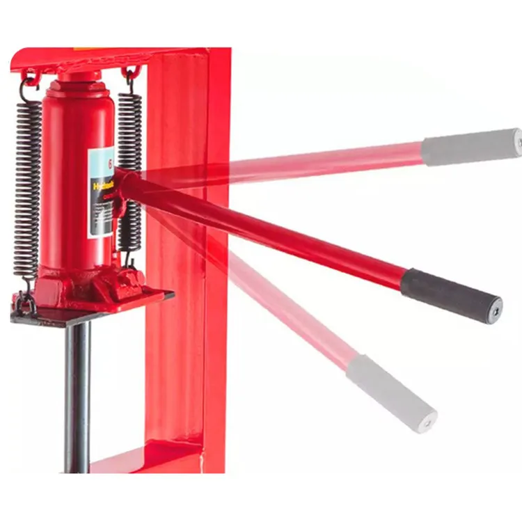 Manufacturers Spot 12 tons Of Reinforced Adjustable Double Spring Hydraulic Jacks Shop Press