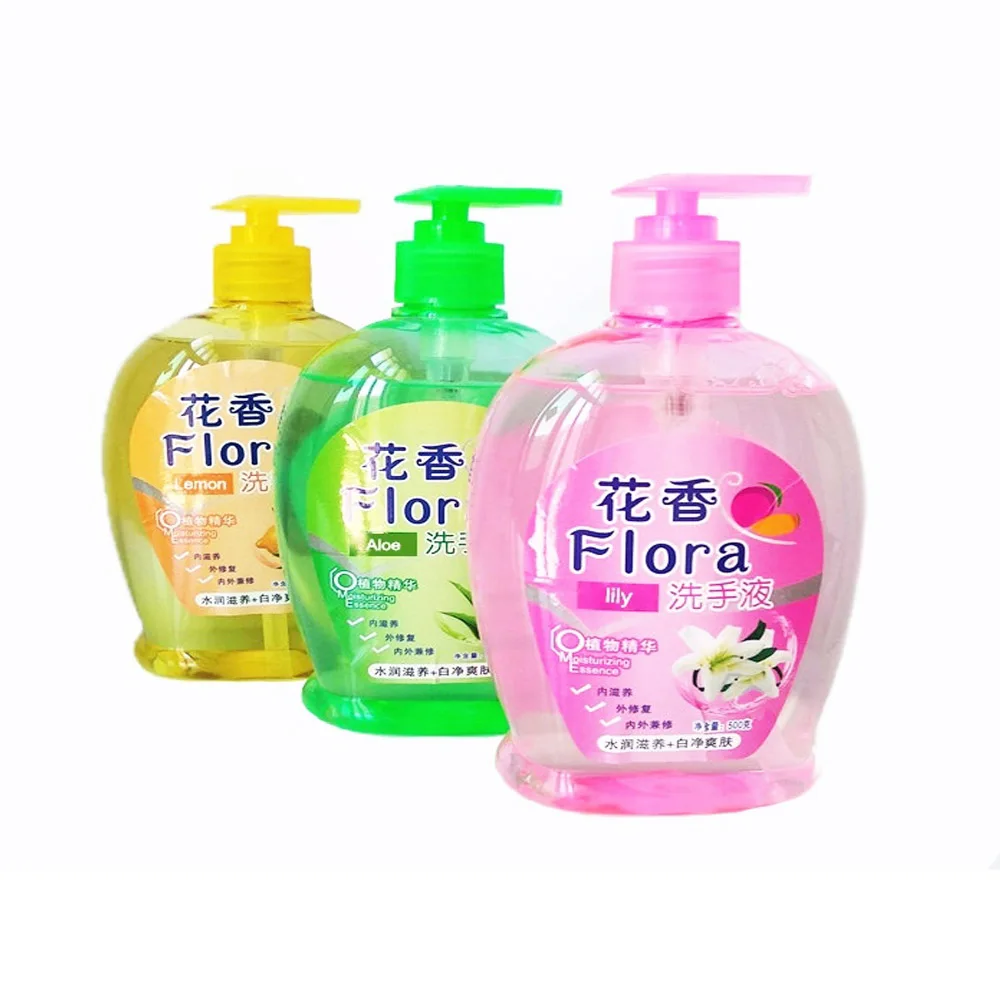500ml Bell-type Bottle Liquid Hand Washing Soap / OEM Brand