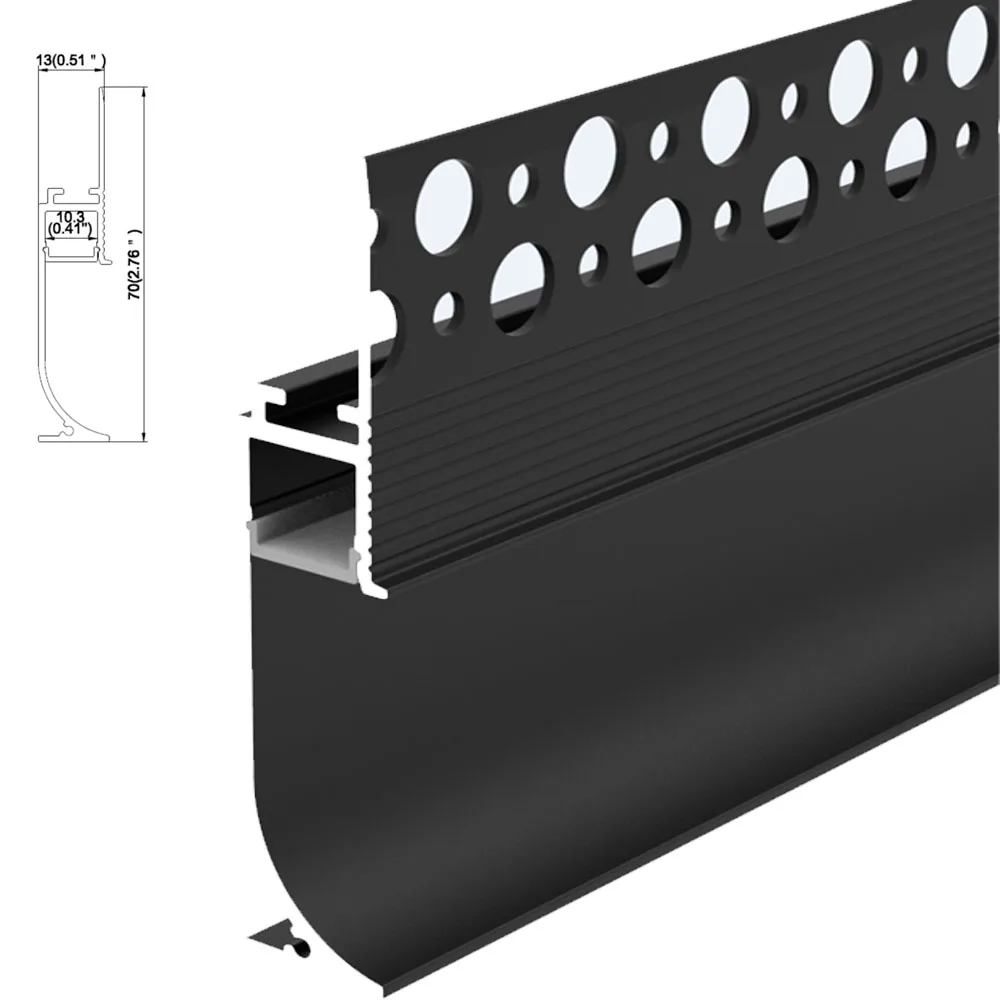 Архитектурные штукатурные настенные светильники