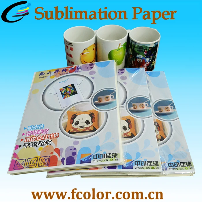 Heat Resistance Resistant To Heat A4 Sublimation Paper Withstand High Temperatures Transfer Process Compromising Print Quality