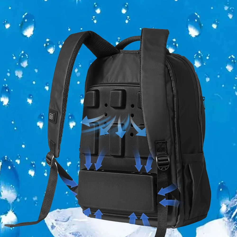 Cooling Fan bags for laptop Travel Approved Carry On Backpack for International Travel Bag Water Resistant Laptop Backpacks