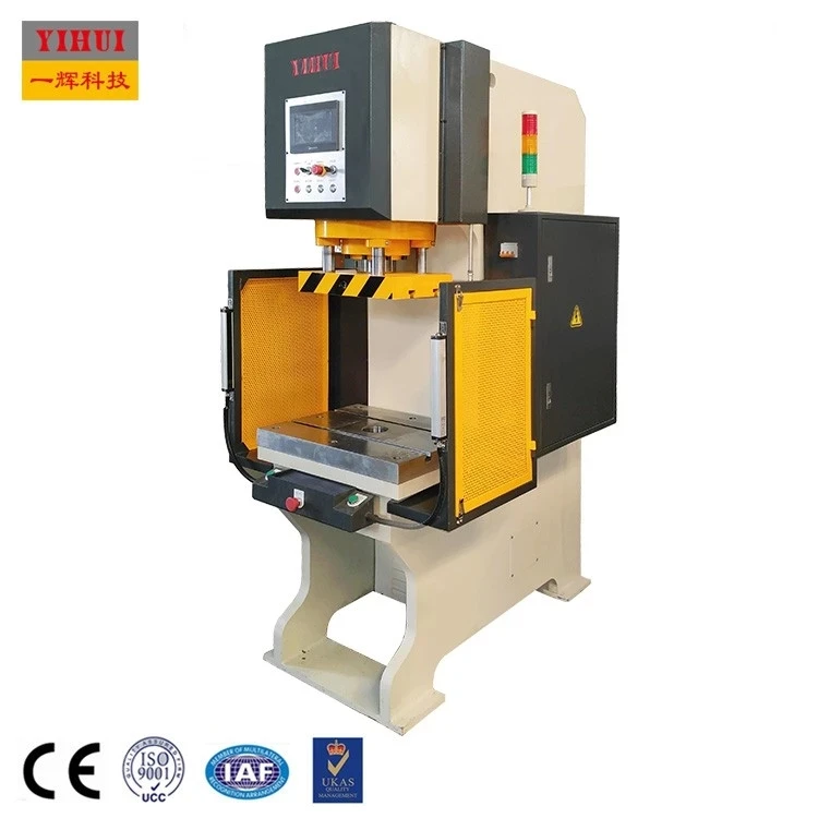 Servo  C Frame Single Action Hydraulic Press To Punch Rivet With Light  Duty