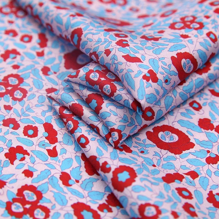 Fashionable Printed Sik Fabric by the Yard For Twill Dress with Low Minimum by Xinhe Textiles