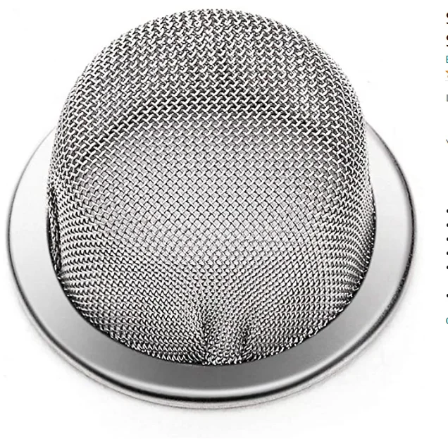 Заводская поставка 1/2 дюймовые экраны труб, из нержавеющей стали ментальный экран для хрустальной трубы чаша с коробкой