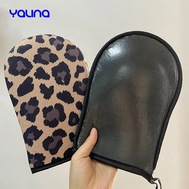 Hot Sale Self Application Tanning Mitts/Bronzing Tanning Applicator Gloves/Super Soft Velour Self Tanning Applicator Mitt