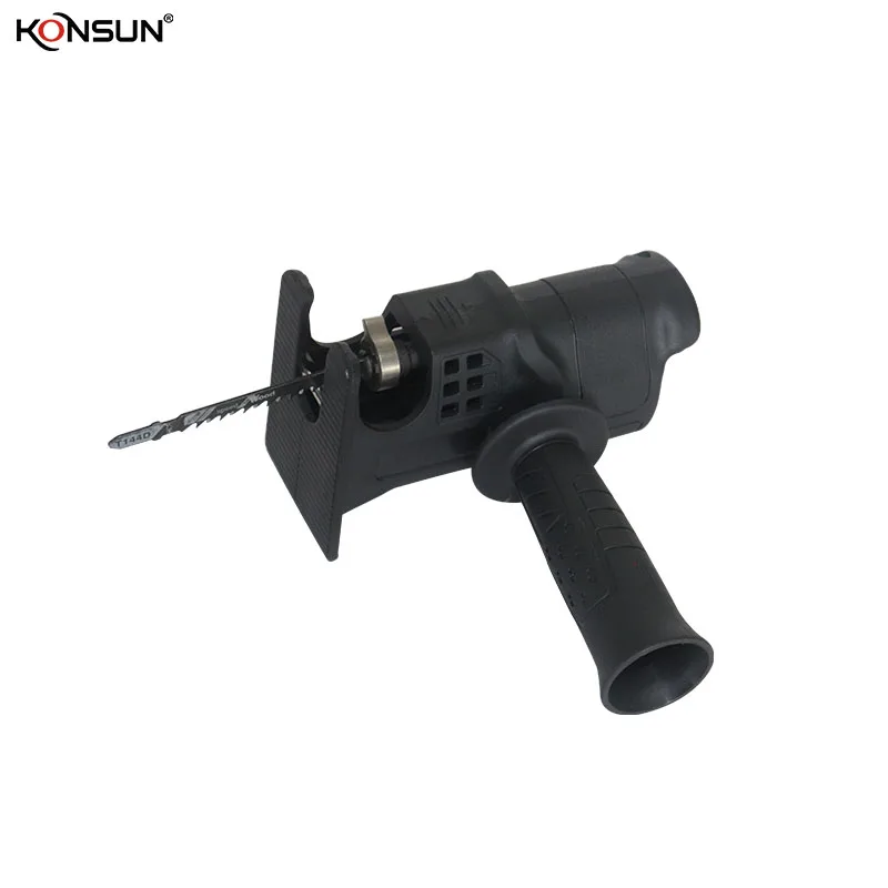 KONSUN Multifunction Electric Drill Convert Jig Saw Adapter Portable Reciprocating Saw Attachment